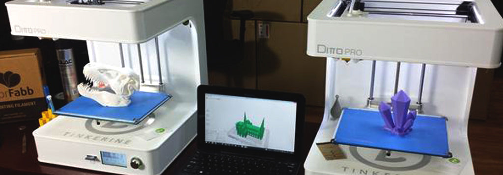 Voxel Factory now selling the Canadian Tinkerine Ditto PRO 3D Printer in Montréal, Québec, Canada!