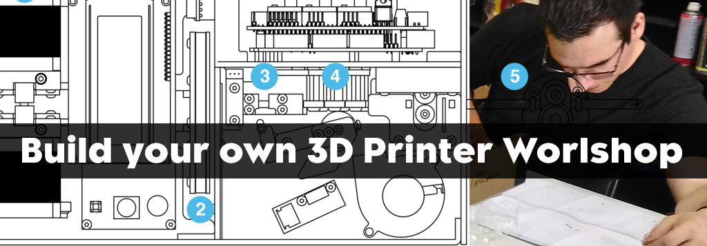 Build your own 3D printer WORKSHOP!
