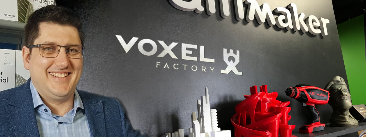Picture of Voxel Factory President Francois Lahey logo in About Us page