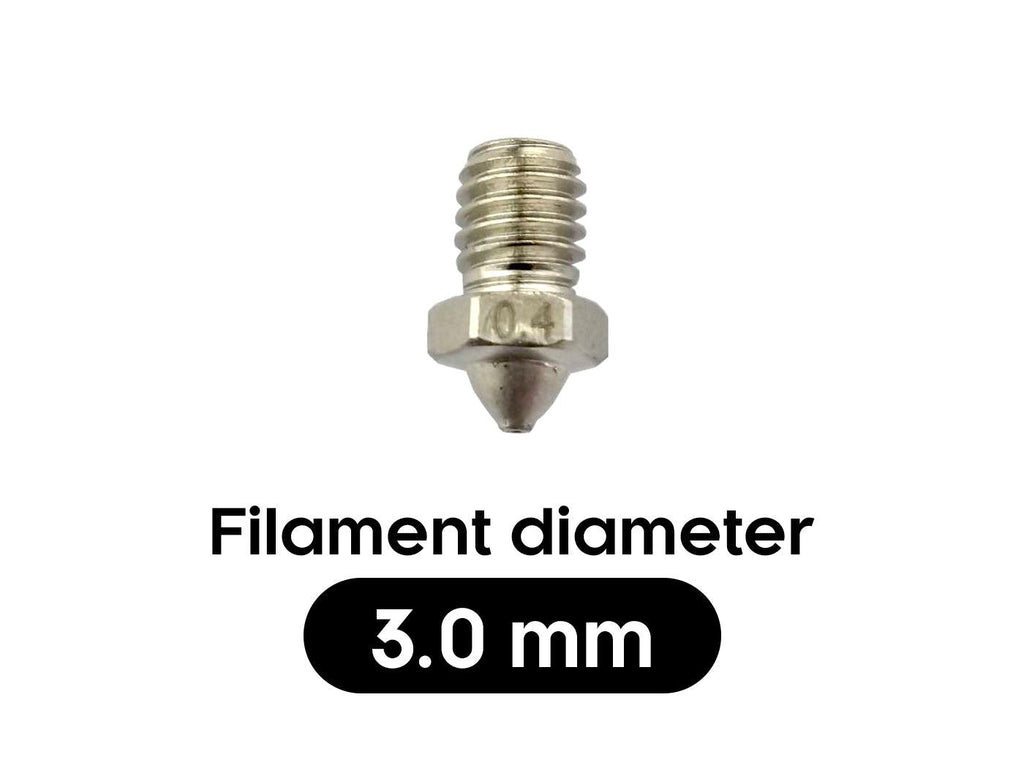 Dyze Design Tungsten Carbide M6 Nozzle - Voxel Factory -3D printer- Imprimante 3D