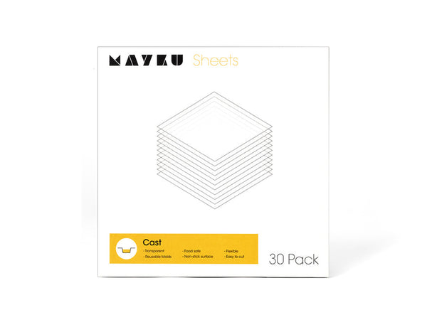Mayku Clear Sheets 0.5mm - Pack of 30