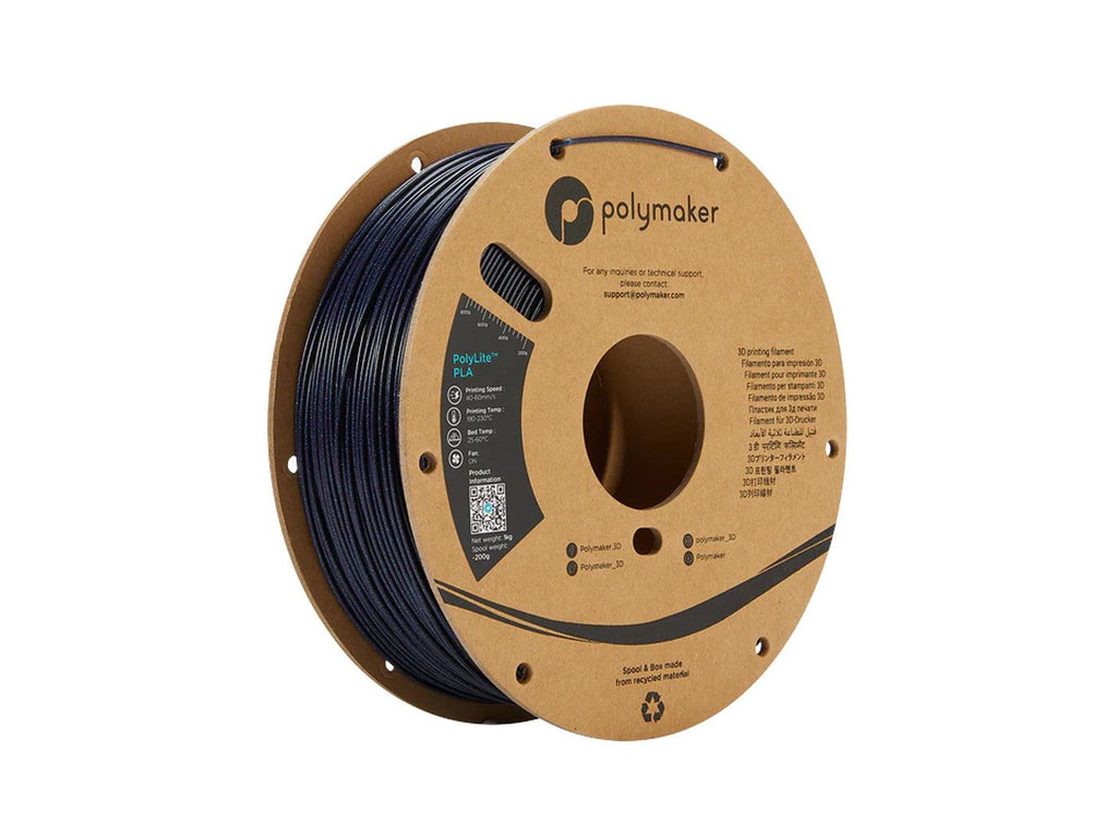 Polymaker PolyLite Galaxy PLA 1.75mm 1kg - Voxel Factory -3D printer- Imprimante 3D