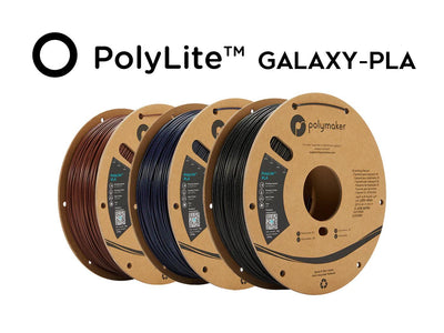 Polymaker PolyLite Galaxy PLA 1.75mm 1kg - Voxel Factory -3D printer- Imprimante 3D