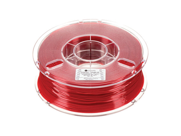 Polymaker Polyflex Translucent Red TPU95 HF 1.75mm 1kg