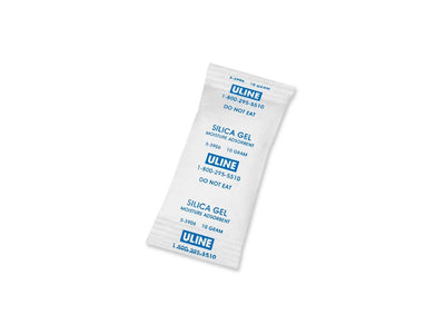 Uline Desiccant 3gr. Pouches silica gel - Voxel Factory -3D printer- Imprimante 3D